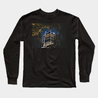 San Antonio Texas Frost Tower Long Sleeve T-Shirt